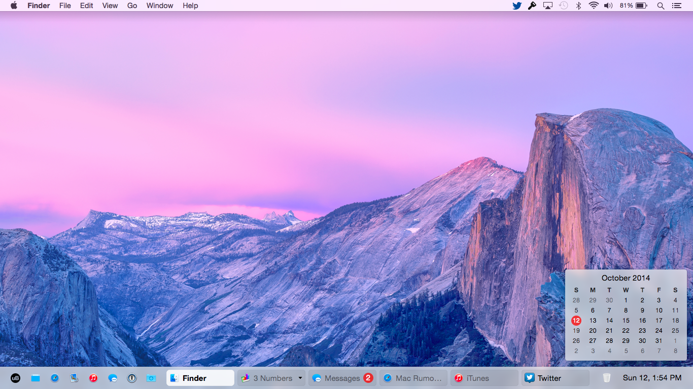 uBar 3.0 for Mac OS X - The Custom Dock Replacement for the Mac Image
