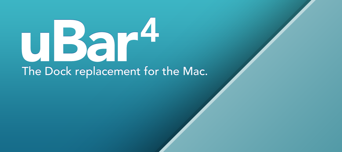 uBar - The Dock replacement for the Mac